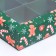 New Year. Box for 4 sweets, 12.6 x 12.6 x 3.5 "gingerbread", confectionery packaging