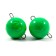 Cargo Cheburashka painted collapsible Yaman 10 pcs., 40 g, green