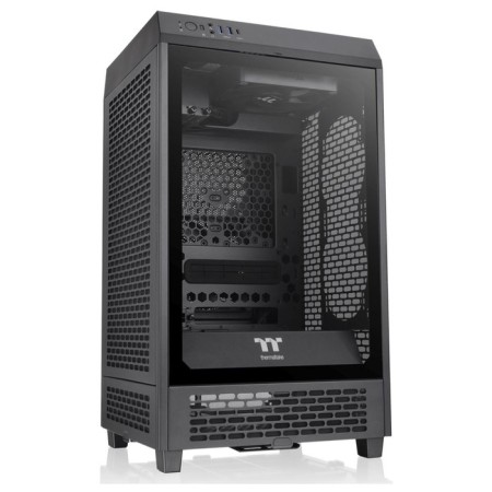 The case Thermaltake The Tower 200 Black without PSU Miniitx 11x120mm 5x140mm 2xusb3.0 Audio Bott 106498