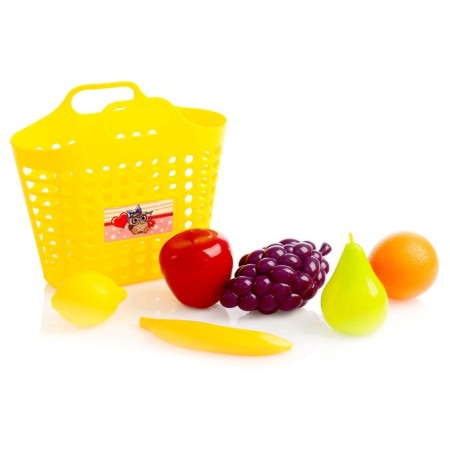 Game set "Fruit basket" of 7 items, color mix-2