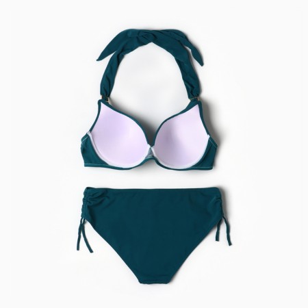 Separate female swimsuit, green color, size 56-4
