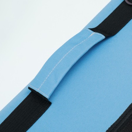 Board-carrier with a window for a muzzle, 42 x 21 x 25 cm, blue-4