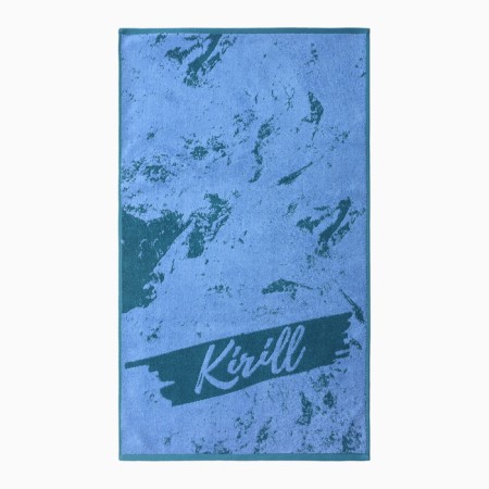 Terry Ethel "Cyril" blue, 50x90cm, 100% cotton, 420g/m2-1
