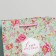 Gift package laminated, packaging, "the most beautiful", MS 23 x 18 x 8 cm