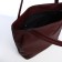 Women's bag with lightning, burgundy color