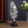 Souvenir Polystone "Peryshko" silver 32x12.5x7 cm