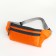 Lightning waist bag, 2 outer pockets, orange color