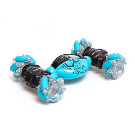 Crow in the radio -controlled Climber, 1:16, 4WD, light effects, works on the battery, the color is blue-2