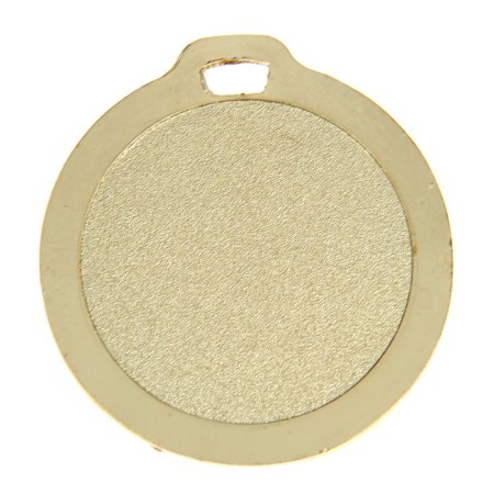 Prize medal 021, D = 4 cm. 1 place. Color is gold. Without a tape-3