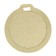 Prize medal 021, D = 4 cm. 1 place. Color is gold. Without a tape
