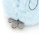 Soft toy-cords "Komik in big glasses", 8 cm, mix