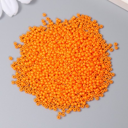 Glass beads 12/0 "pumpkin" 15 grams-1