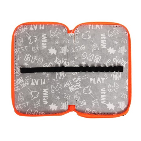 Penal 2 sections 110*190 PCT fabric 11-42 "Black-Yarko-orange" 56329-4