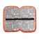 Penal 2 sections 110*190 PCT fabric 11-42 "Black-Yarko-orange" 56329