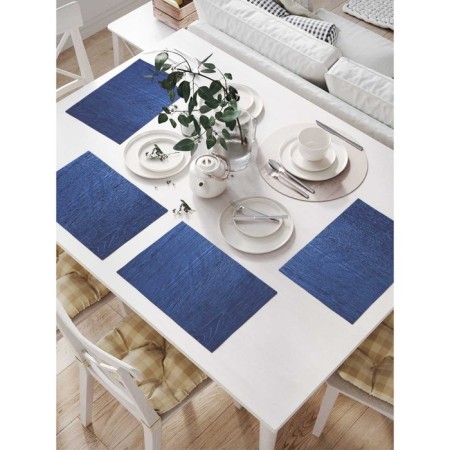 A set of napkins for setting the table "Dense drawing", rectangular, size 32x46 cm, 4 pcs