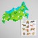 Velcro game "Animals of Russia" mini mini