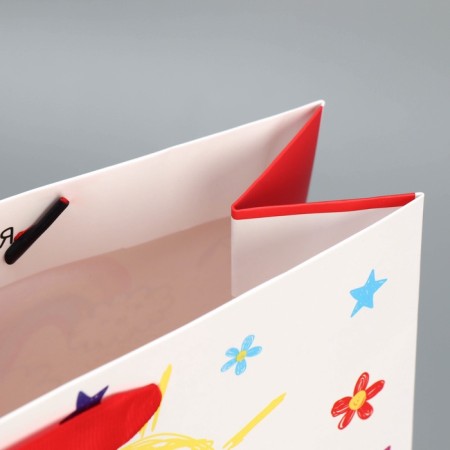 Package Gift Laminated Vertical, packaging, “Favorite Educator”, M 25.5 x 30 x 9 cm-3