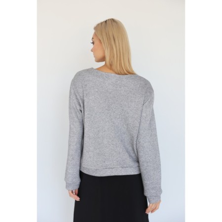 Pulover female, size 54, metallic color-2