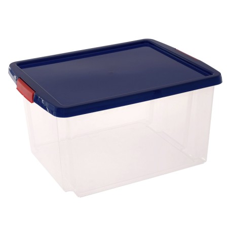 Storage container with a lid 30 l, 47 × 36.5 × 24.5 cm, color mix-6