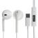 Nauschiki byz SE528, wired, inserts, microphone, Type-C, white