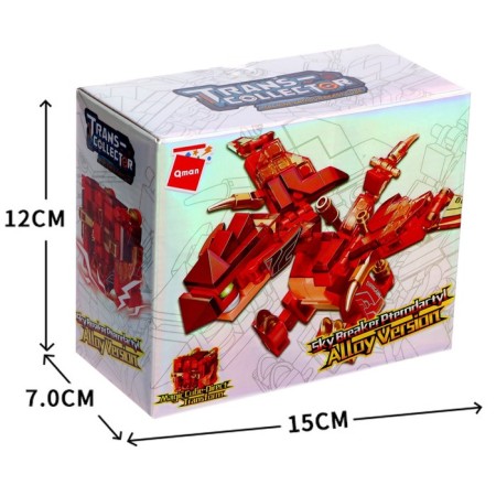 Designer transformer "Dragon", 126 parts-1