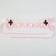 Lolita carnival bandage, pink color with white lace