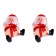 Miniature Puppet "Santa Claus with a big gift", set of 2 pcs., Size 1 pc. - 3.4 × 3.7 cm