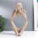 Souvenir Polystone "Abstraction - I do not hear anything" Sand 25x13 cm