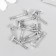 Decor for creativity Metal "Rable" silver 2x0.8 cm
