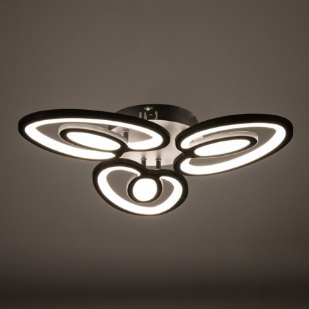 Chandelier 1094/3bk LED 48W 3000-6000k Dimmer black 50x50 cm Bayerlux-3