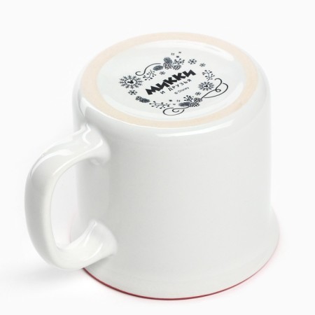New Year's mug Hoolidays! Mickey Mouse and Friends, 350 ml-5