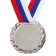 Prize medal 037 diam 4 cm. 2 place. Color ser. With a ribbon