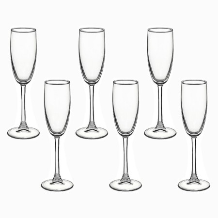A set of glasses for champagne "Enoteka", 6 pcs, 175 ml