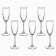 A set of glasses for champagne "Enoteka", 6 pcs, 175 ml