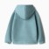 Sweatshirt for girls, menthol color, height 110 cm