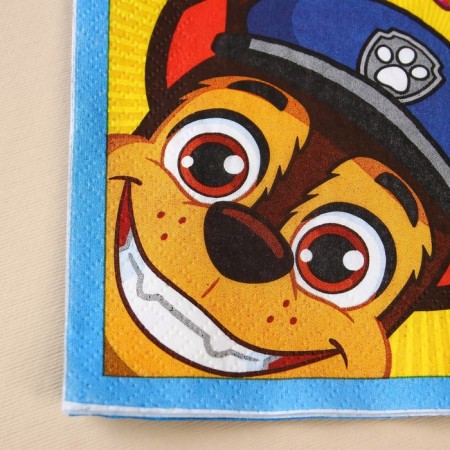 Paper Napkins "Sky and Gonchik", 33x33 cm, 20 pieces, 3 strata, puppy patrol-5