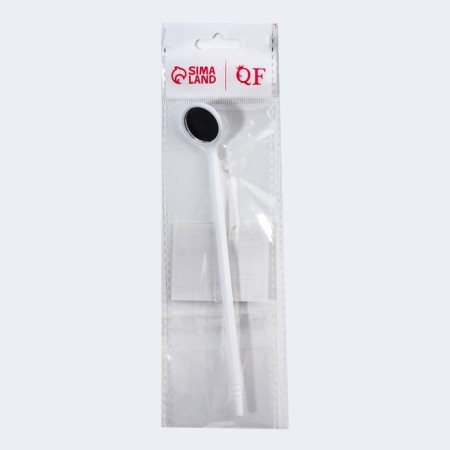 Mirror for eyelash extensions, D mirror surface 1.9 cm, white color-4