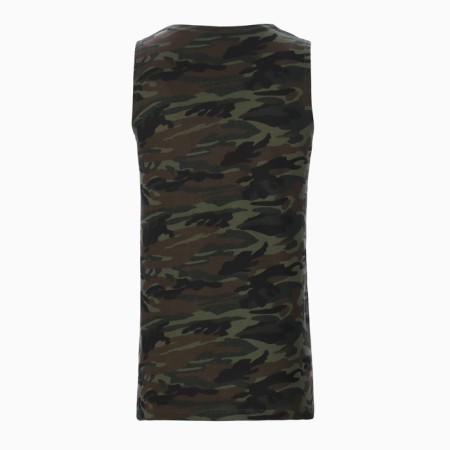 T-shirt male camouflage spots, green color, size 54-56-2