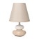 Table lamp 16878/1GR E14 40W gray 16x16x25 cm Risalux
