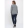 Women's turtleneck, size 46, gray color