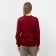 Female sweatshirt, burgundy color, size 52