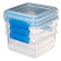 SISTEMA containers set, blue, 1.2 liters, 3 pcs.
