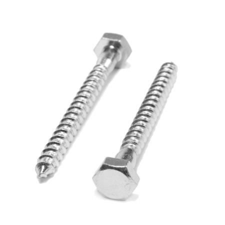 Bolt Stroybat, "Capercaillie", plumbing, Din571, M10x100 mm, 2 pcs-1
