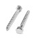 Bolt Stroybat, "Capercaillie", plumbing, Din571, M10x100 mm, 2 pcs