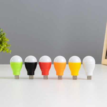 Nightlight "light bulb" Led usb mix 3.5x3.5x6.5 cm Risalux
