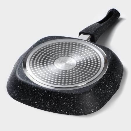 Square Square Magistro Dark, 24 × 24 cm, removable handle Soft-Touch, anti-stick coating, induction-5