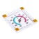 Thermometer window TBB "Bimetalic (T -50 + 50 C) square in the bag