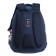 School backpack, 40 x 27 x 20 cm, Grizzly, ergonomic back, laptop department, blue