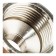 The coupling Stout SFT-0006-000138, 1 "X 3/8", internal thread, transition, nickelled brass