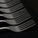 A set of Vanessa's tables "Vanessa", h = 19.5 cm, 12 pcs, silver color